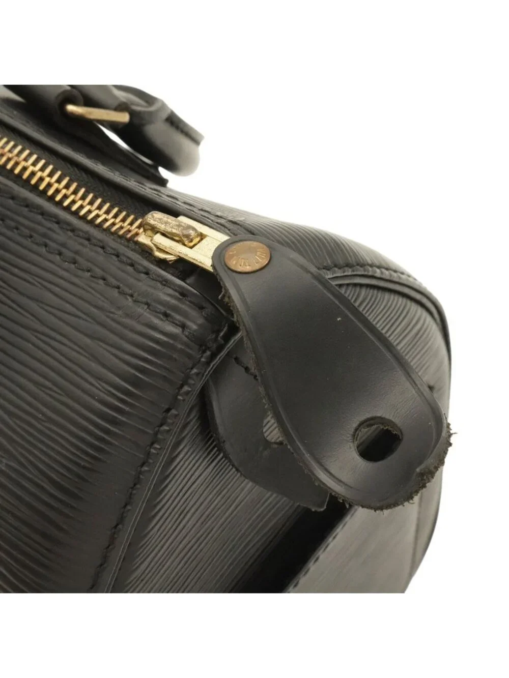 Louis Vuitton Epi Speedy 25 Mini Boston Bag Noir Black Gold